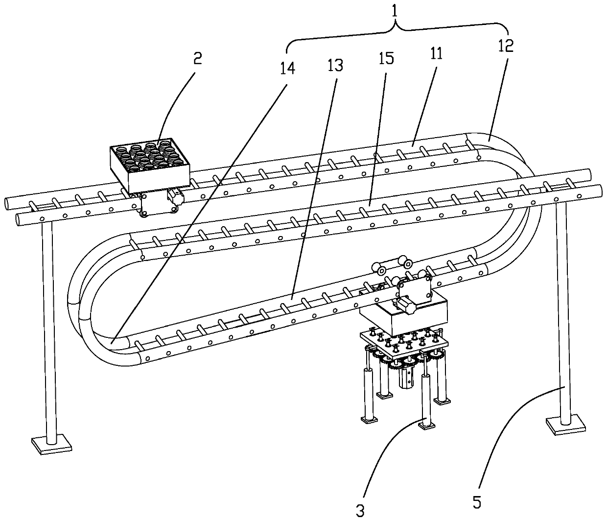 Scratch bacteria production line