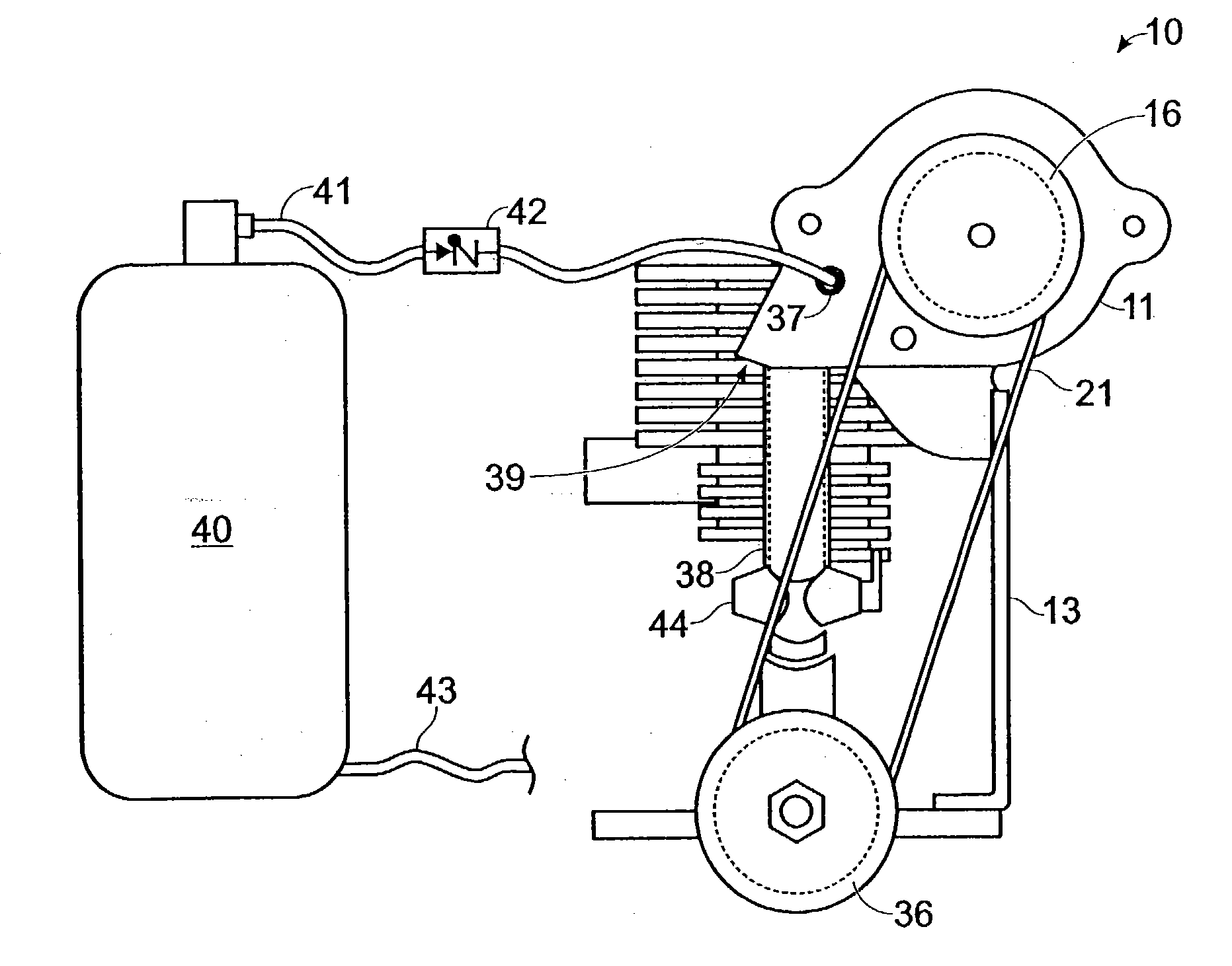 Boosting mechanism for internal combustion engines