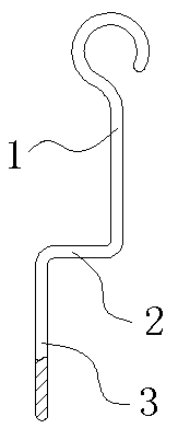 Orthodontic draw hook for bodily movement of teeth and orthodontic device