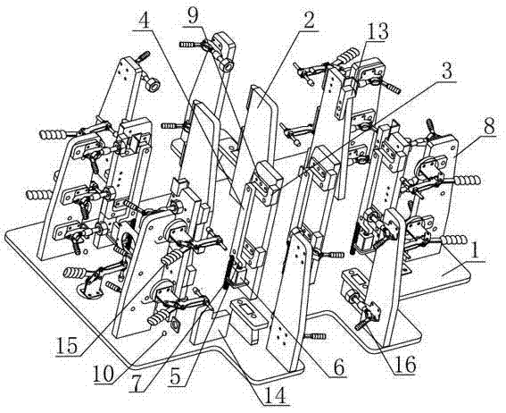 Positioning tool for welding transformer tank