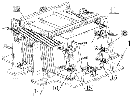 Positioning tool for welding transformer tank