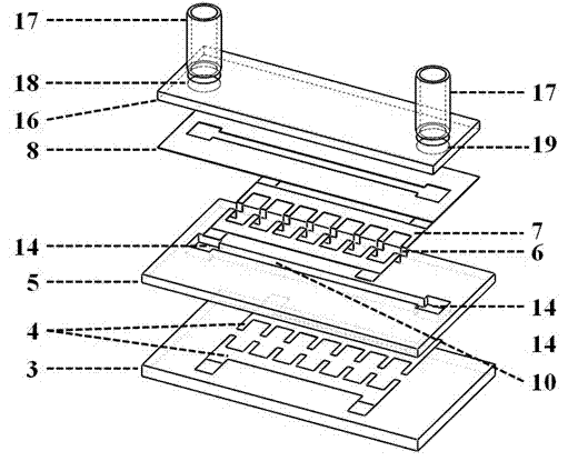 Surface-electrode-technology-based high-throughput cell electrofusion chip device