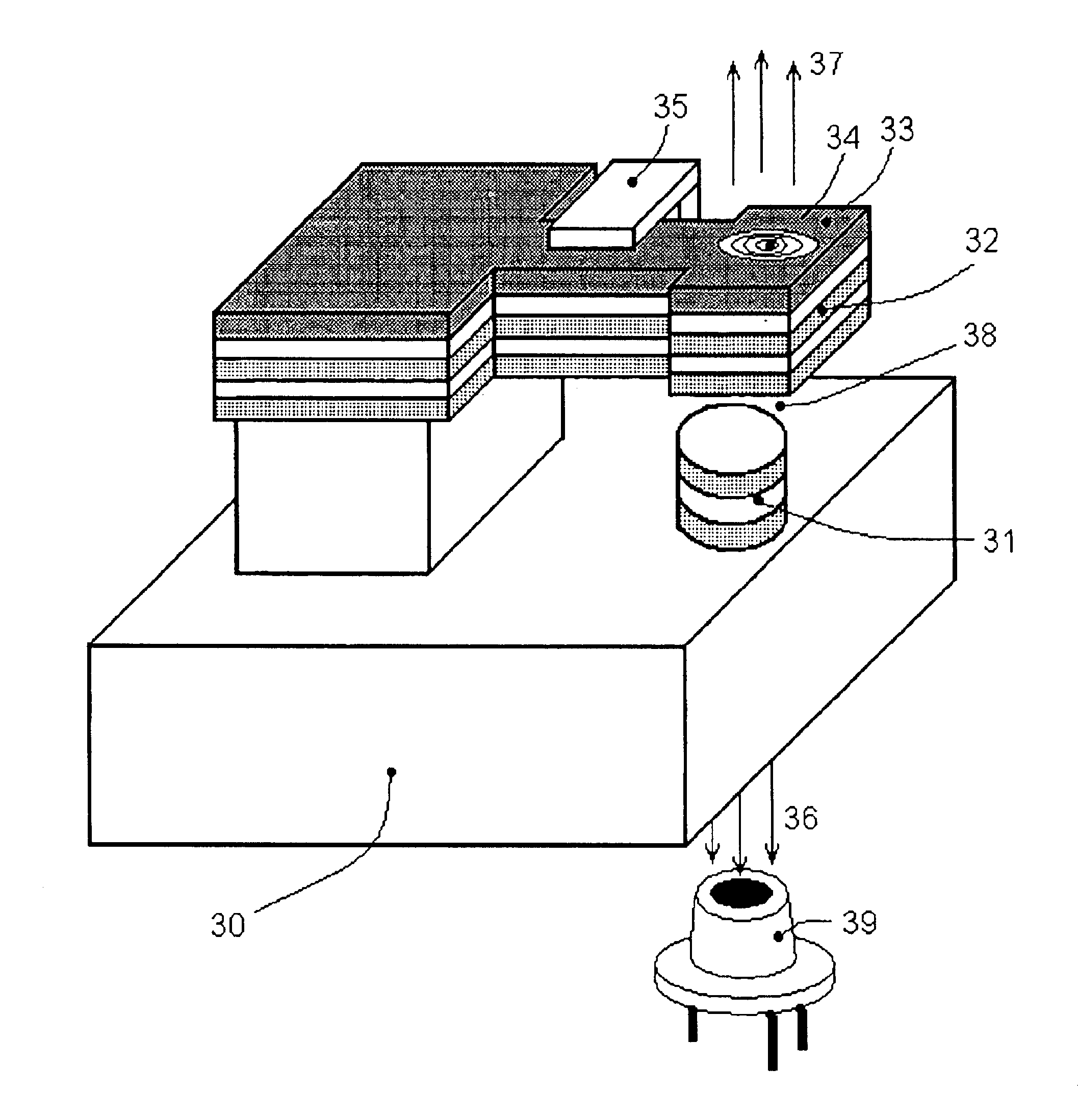 System and method for measuring physical stimuli using vertical cavity surface emitting lasers with integrated tuning means