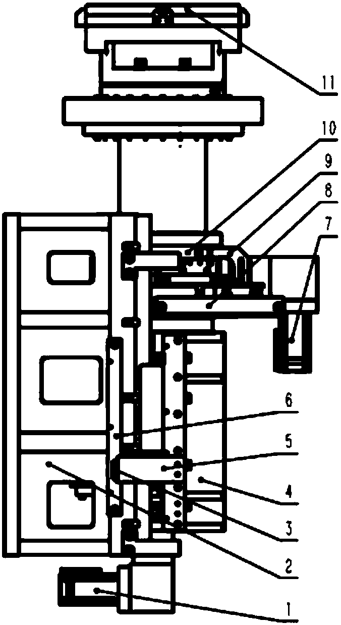 Two-dimensional high-precision worktable with grating ruler