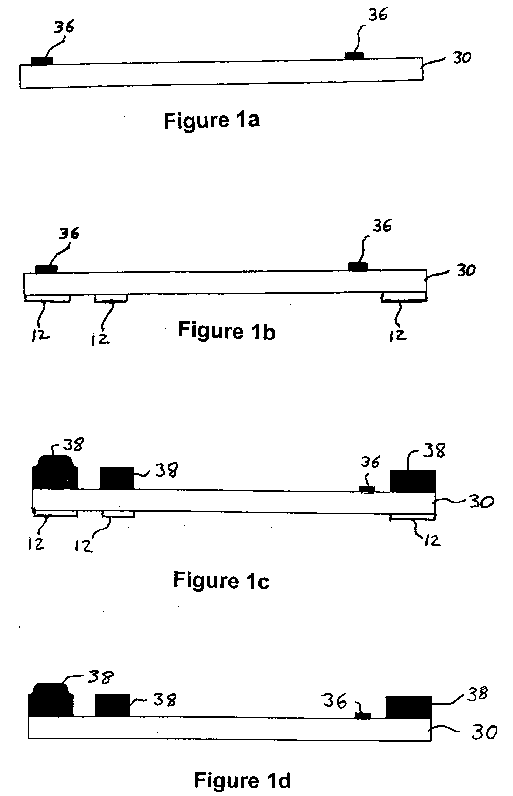 Multilayer circuit devices and manufacturing methods using electroplated sacrificial structures