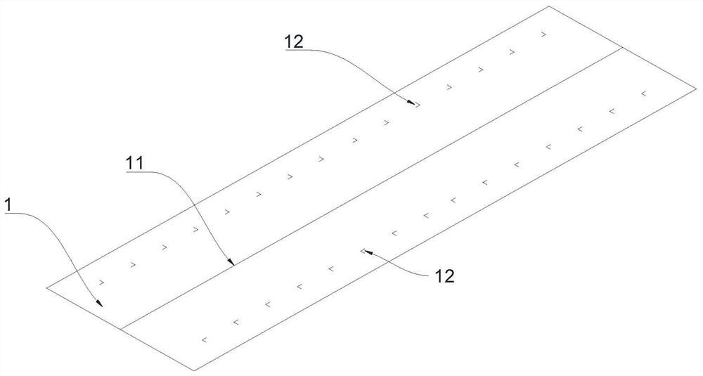 A kind of cutting method without base material double-sided adhesive tape