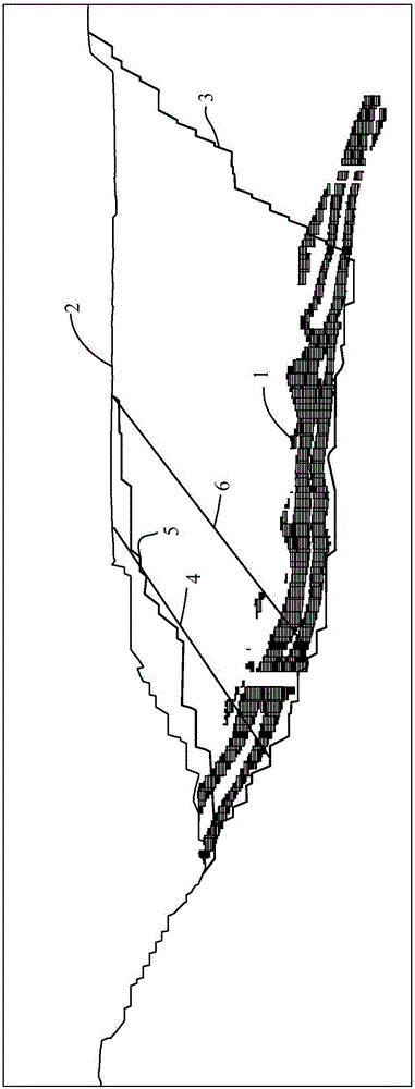 Strip mine steep-wall mining method