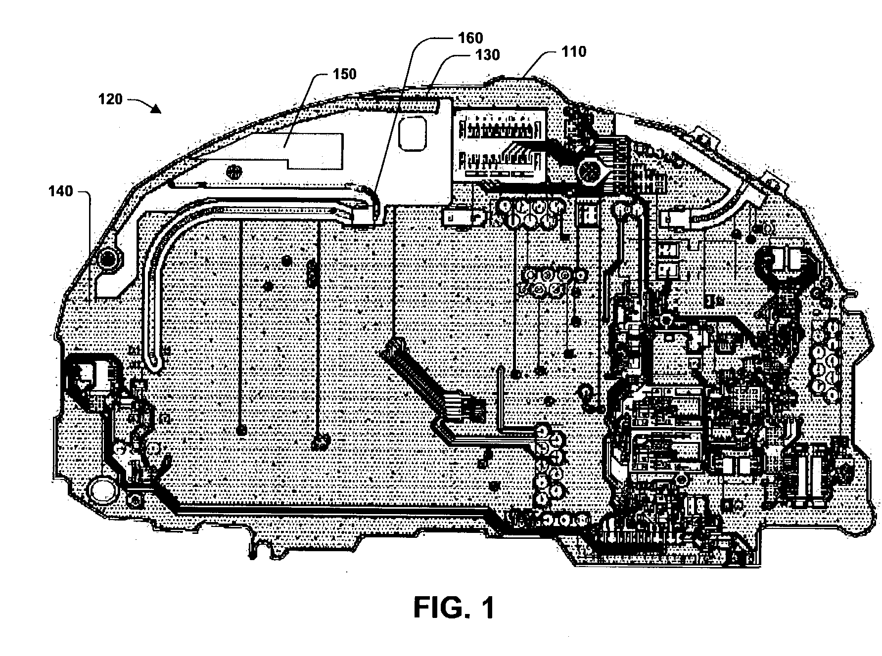 Systems and methods that employ a dualband IFA-loop CDMA antenna and a GPS antenna with a device for mobile communication