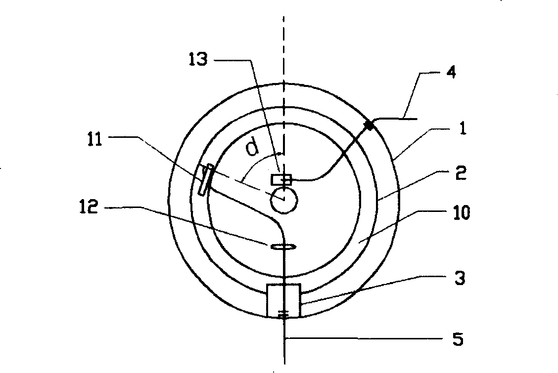 Microwave rotating thin film concentrator