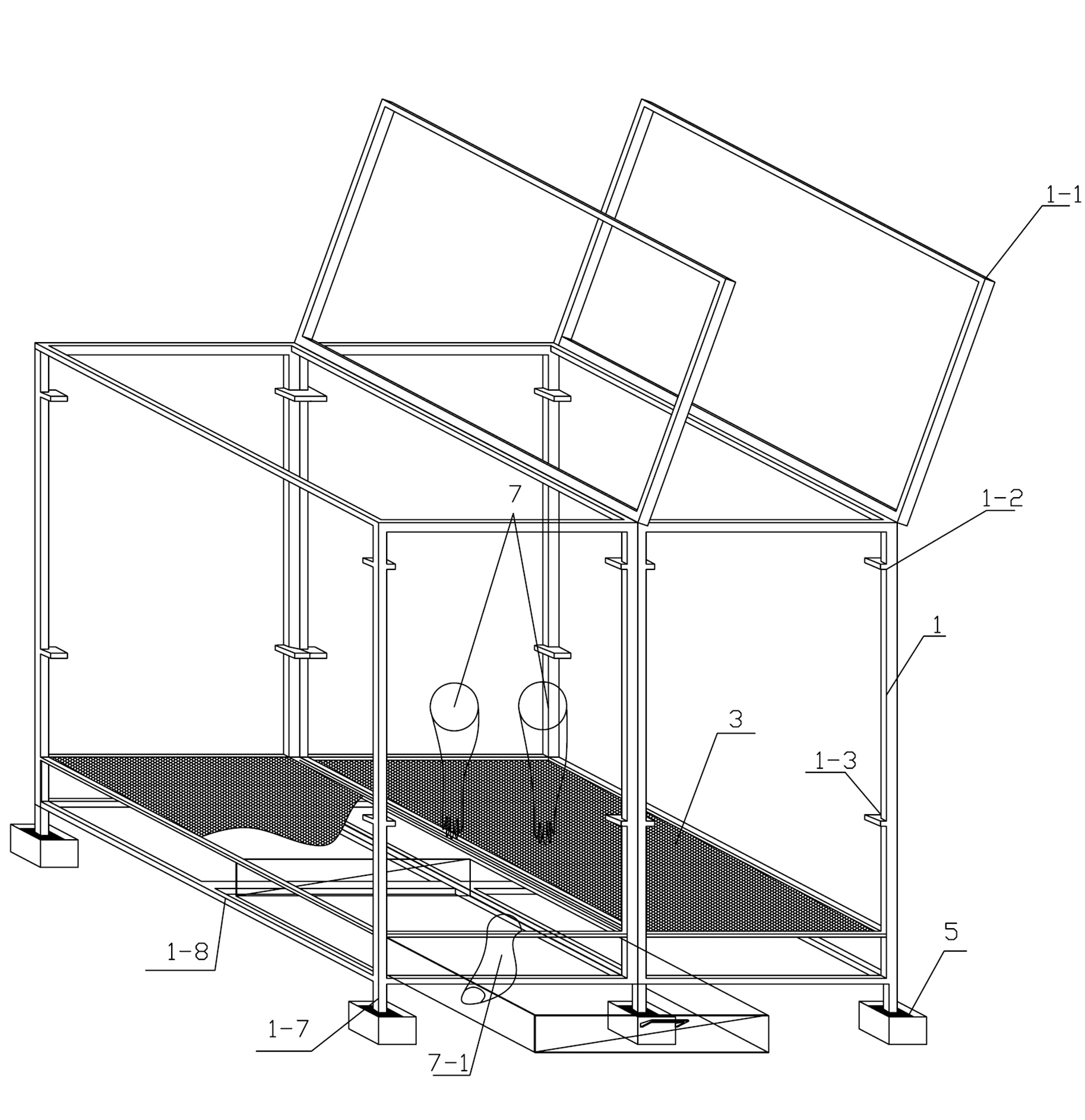 Swiftmoth insect integrated management device and management method thereof