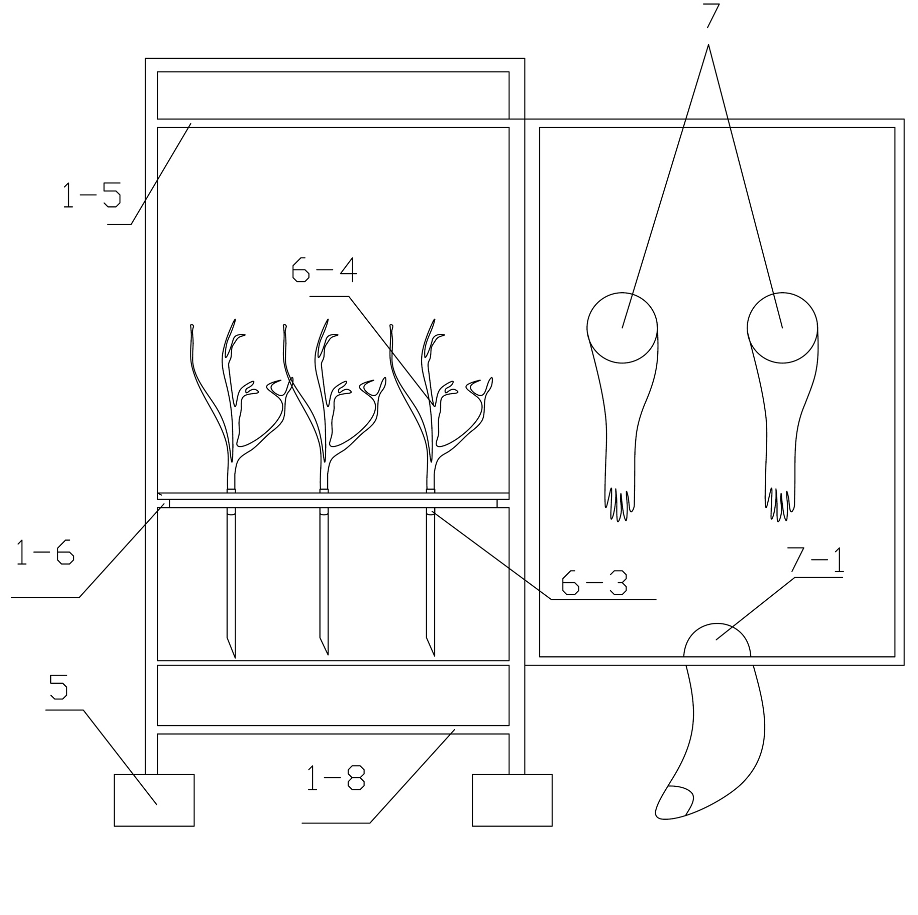 Swiftmoth insect integrated management device and management method thereof