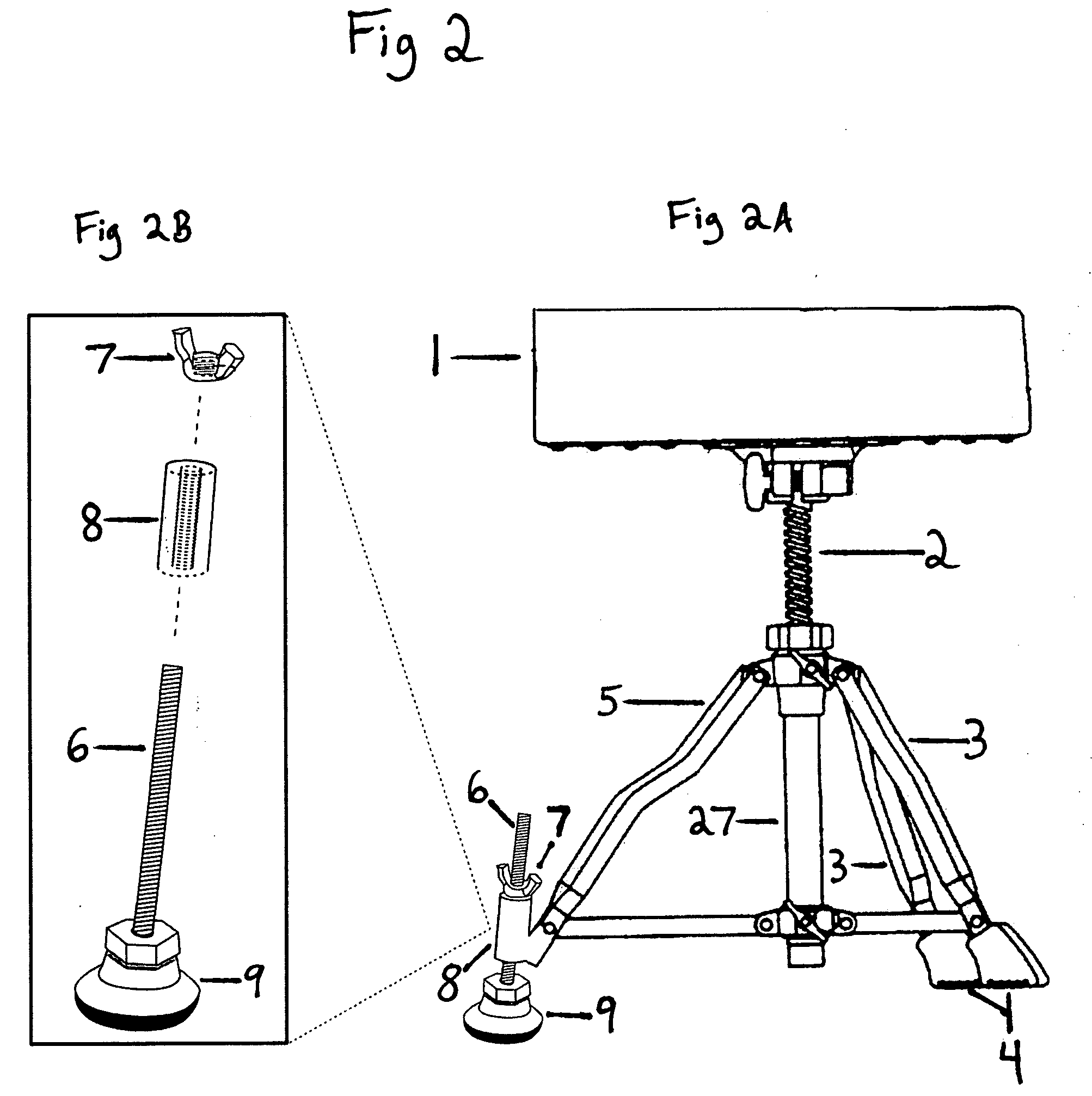 Ergonomic musician's stool