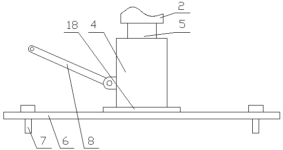 Auxiliary lifting device for tire disassembly and assembly for auto repair