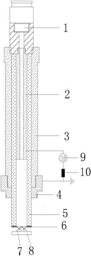 Device and method for parallel mask-less scanning micro-nano processing based on atmospheric pressure plasma jet tube