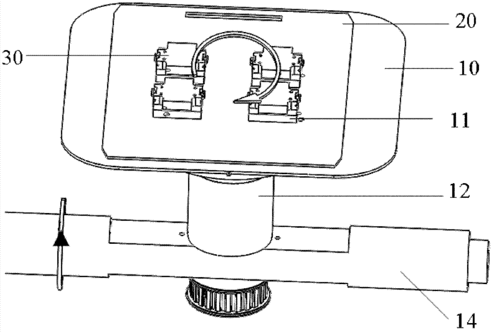 Test method and test system for integrated sensor