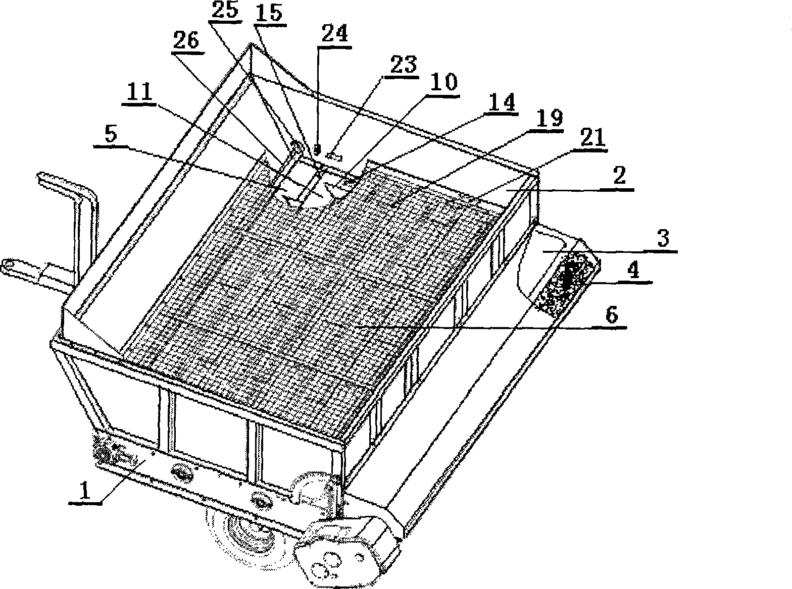 Sand-paving machine simultaneously having sand-sieving and pressure-reducing sand-guiding functions