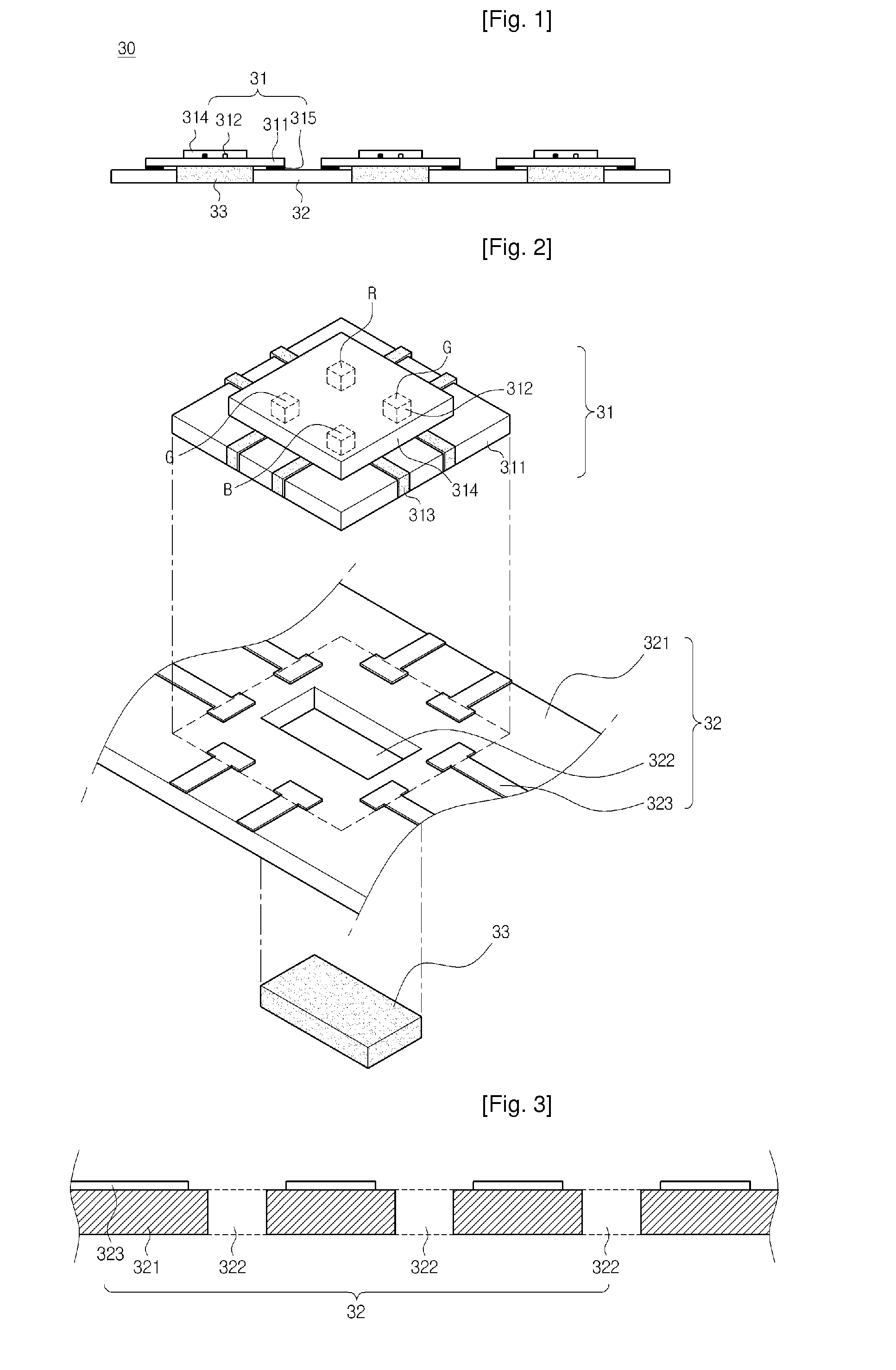 Led Package, Method Of Fabricating The Same, And Backlight Unit Having The Same