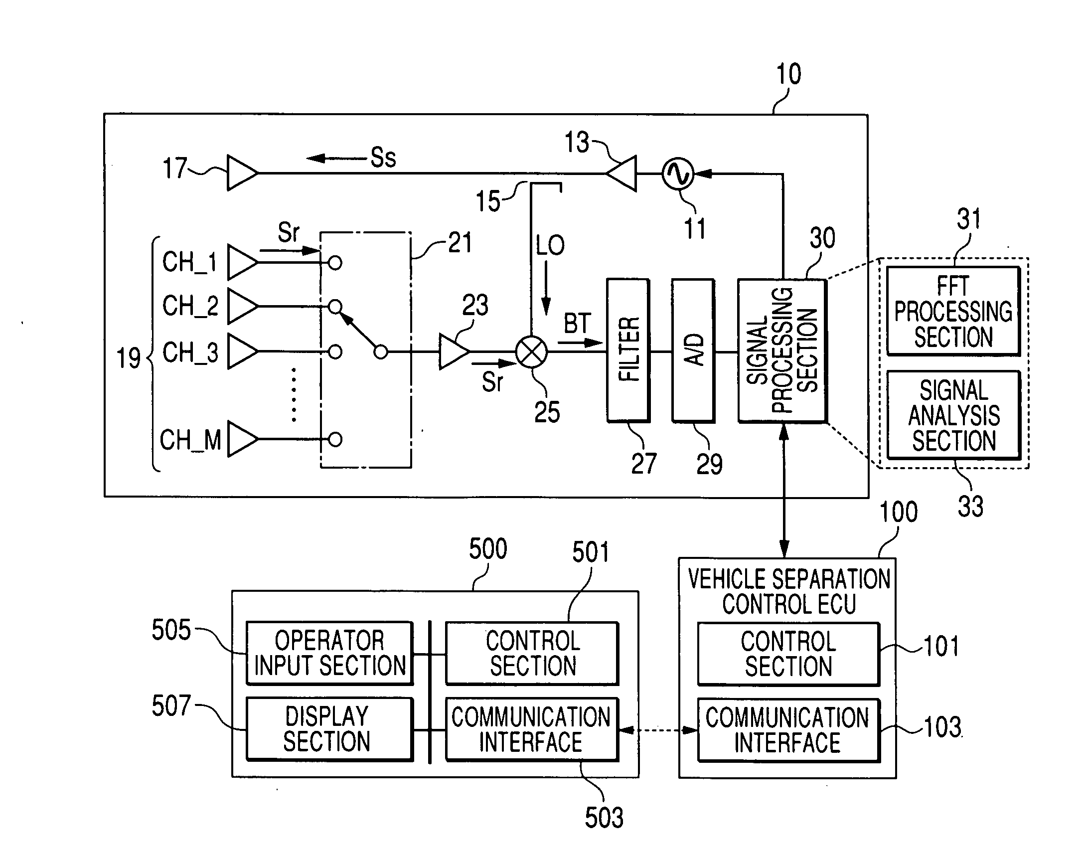 Method and apparatus for adjusting orientation direction of array antenna of direction detection apparatus