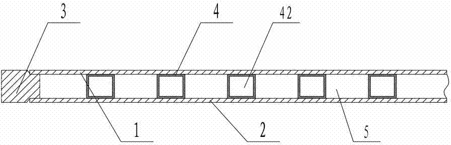 Welding method for freeze drier board layer and freeze drier board layer