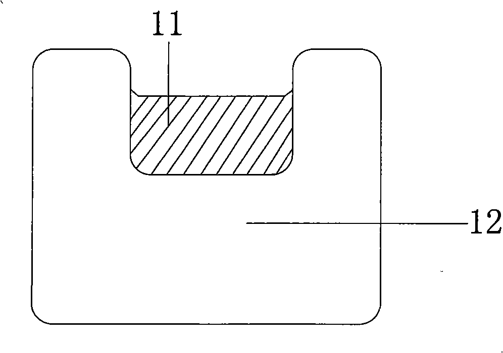 Groove carrying-type coating decomposable drug eluting stent