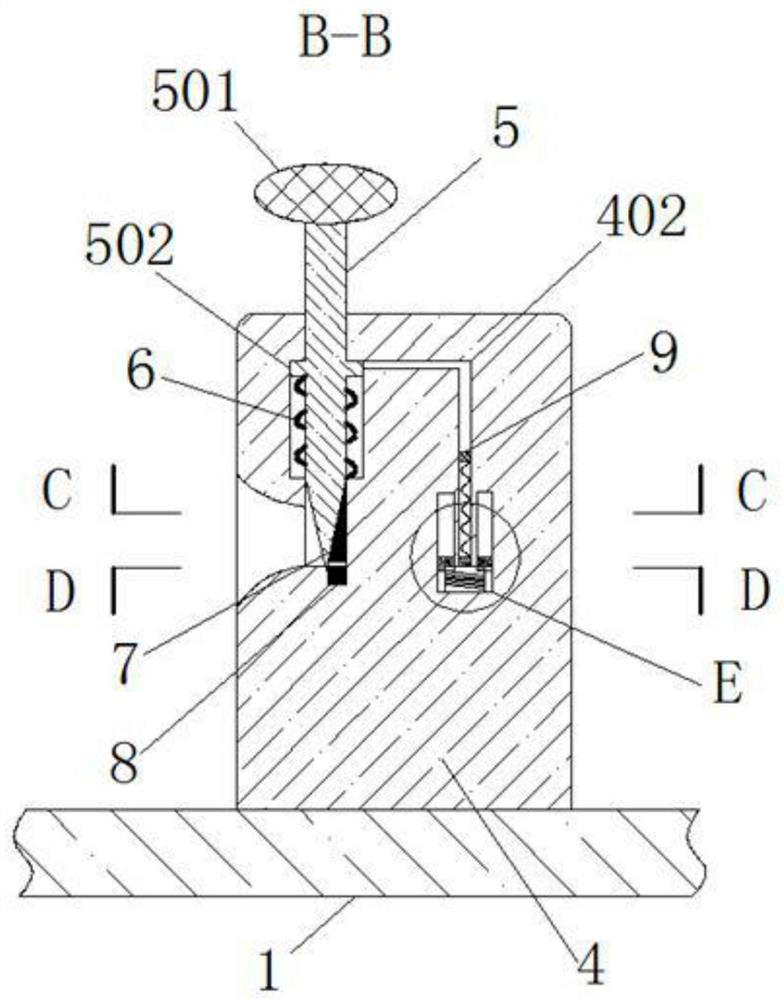 A surgical wire fixing device for nursing in an operating room