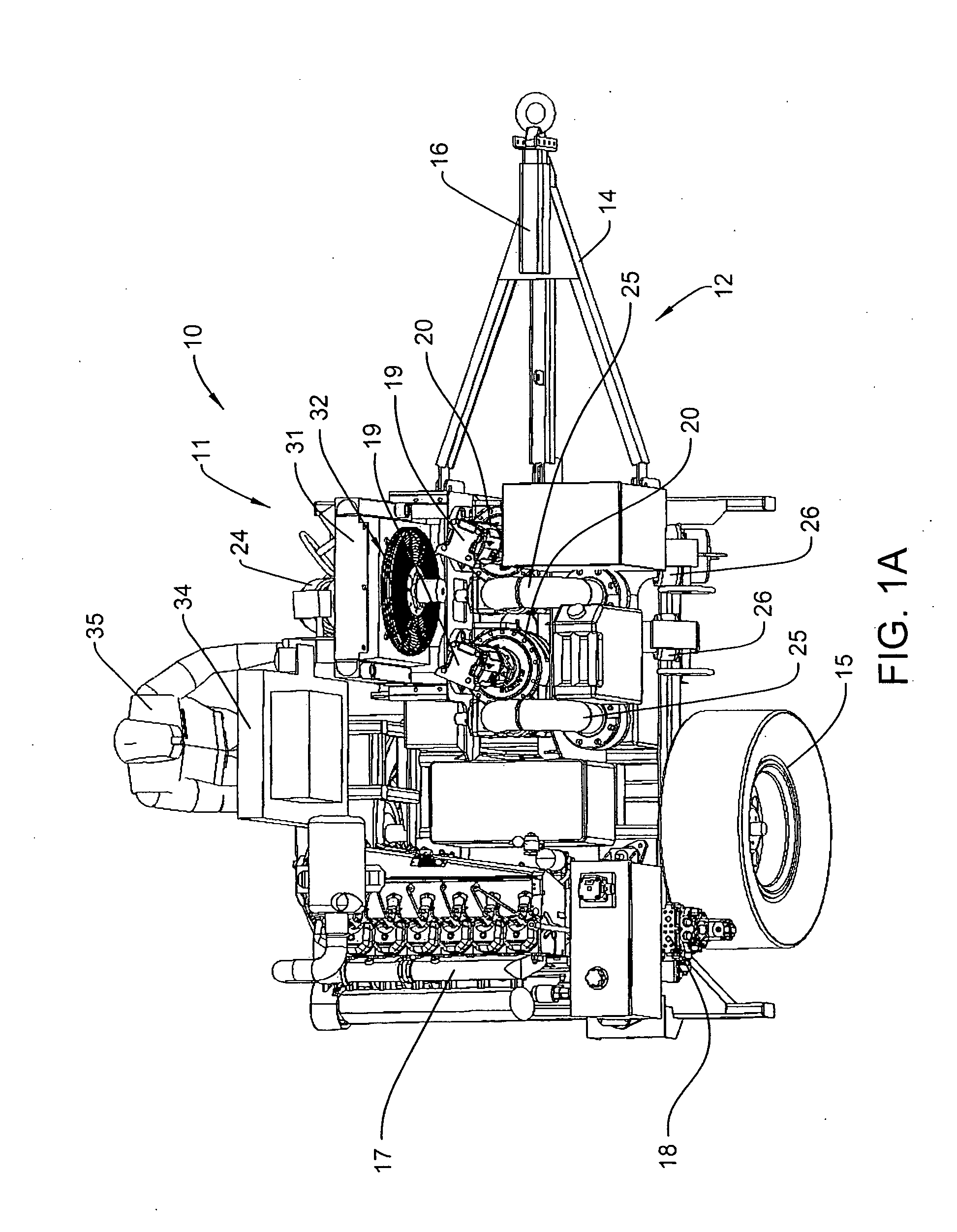 Hydraulic drive and control system for pumps