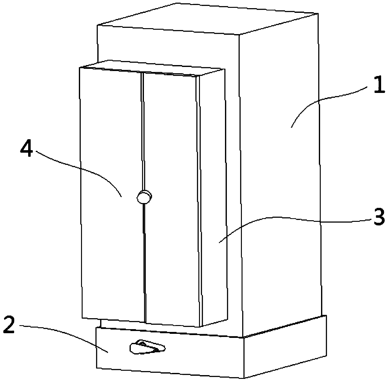 An electrical control cabinet