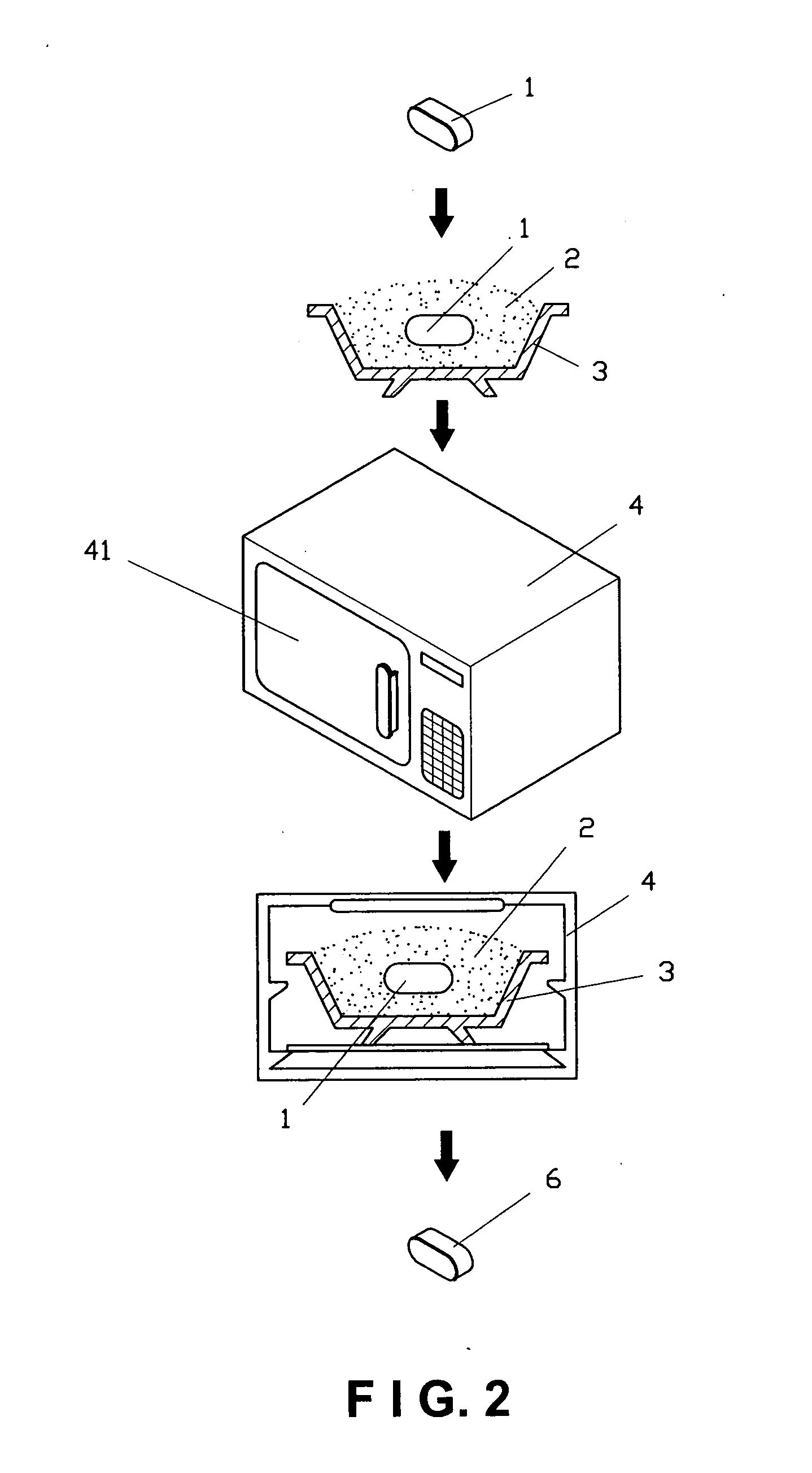 Processing method for ceramic