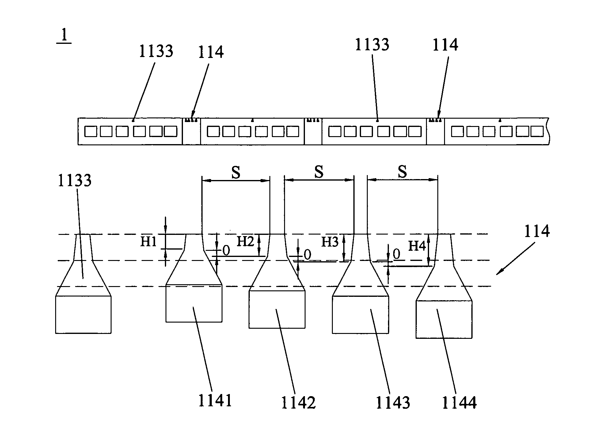 Row bar with smart sensor for forming sliders and method of manufacturing slider