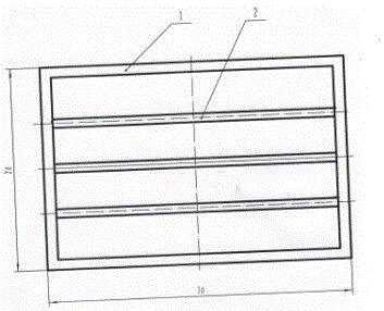 Folding type air purification filtering plate