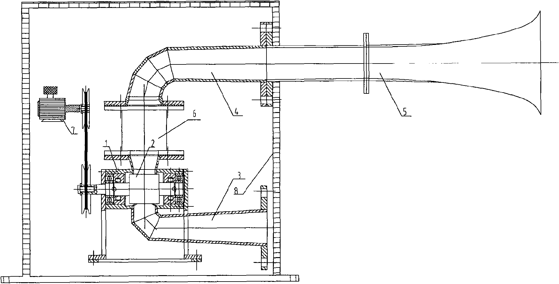 Multifunctional acoustic wave sootblower with ample power