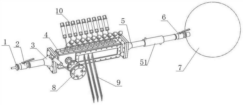 An adjustable low-pressure ignition experimental system for studying sub-supermixed flow