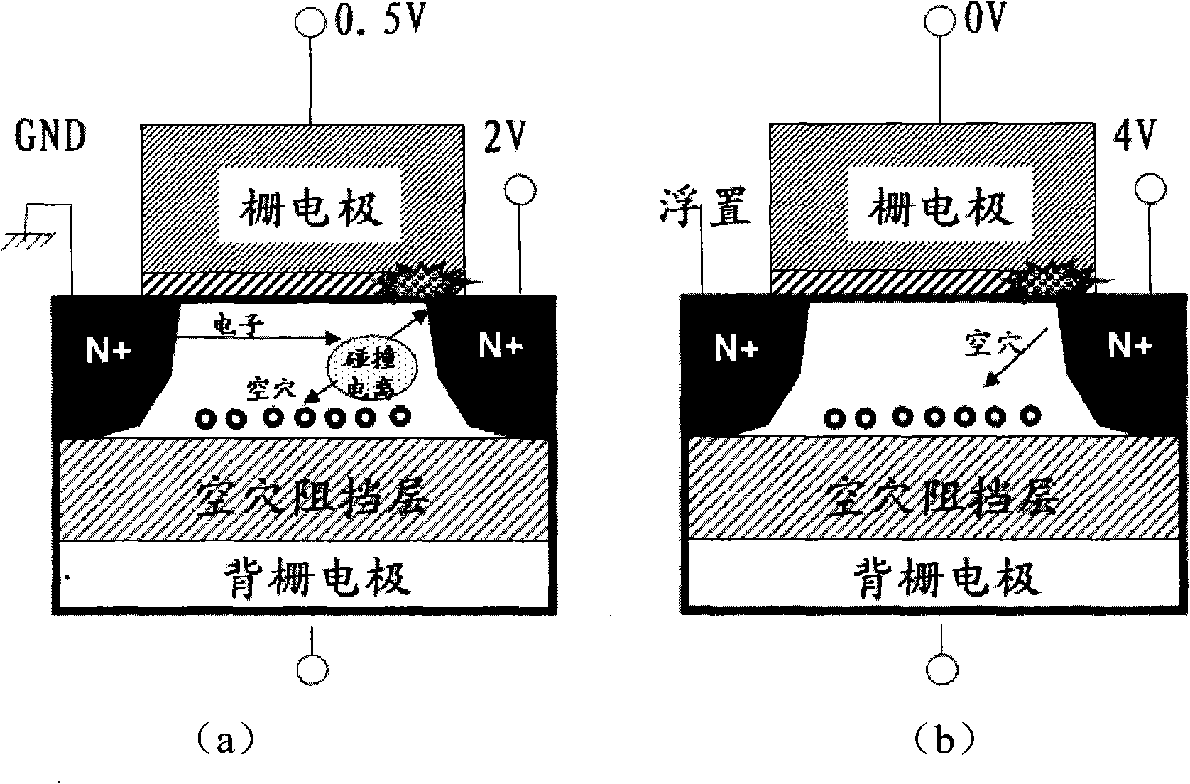 Capacitance-free dynamic random access memory structure and preparation method thereof