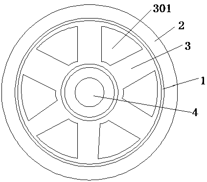 Metallurgy mine vehicle wheel