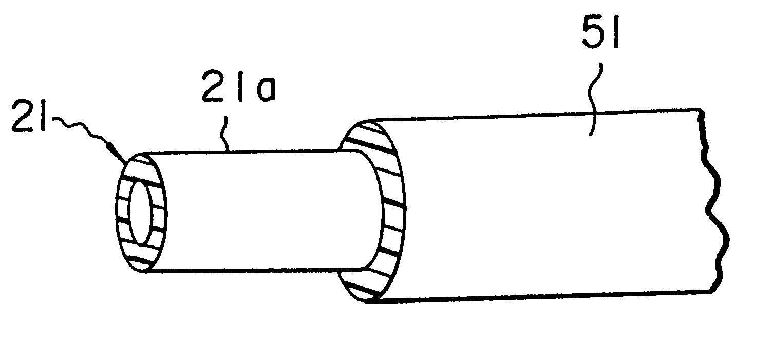 Fuel hose and method of its production