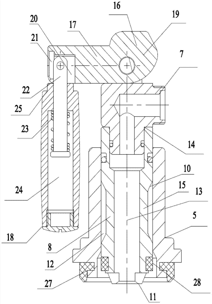 A dispenser for beer barrels