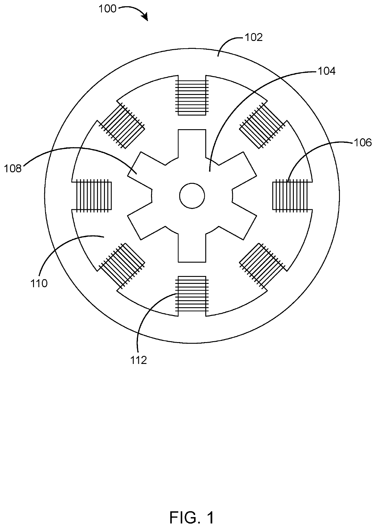 Low-noise, high rotor pole switched reluctance motor