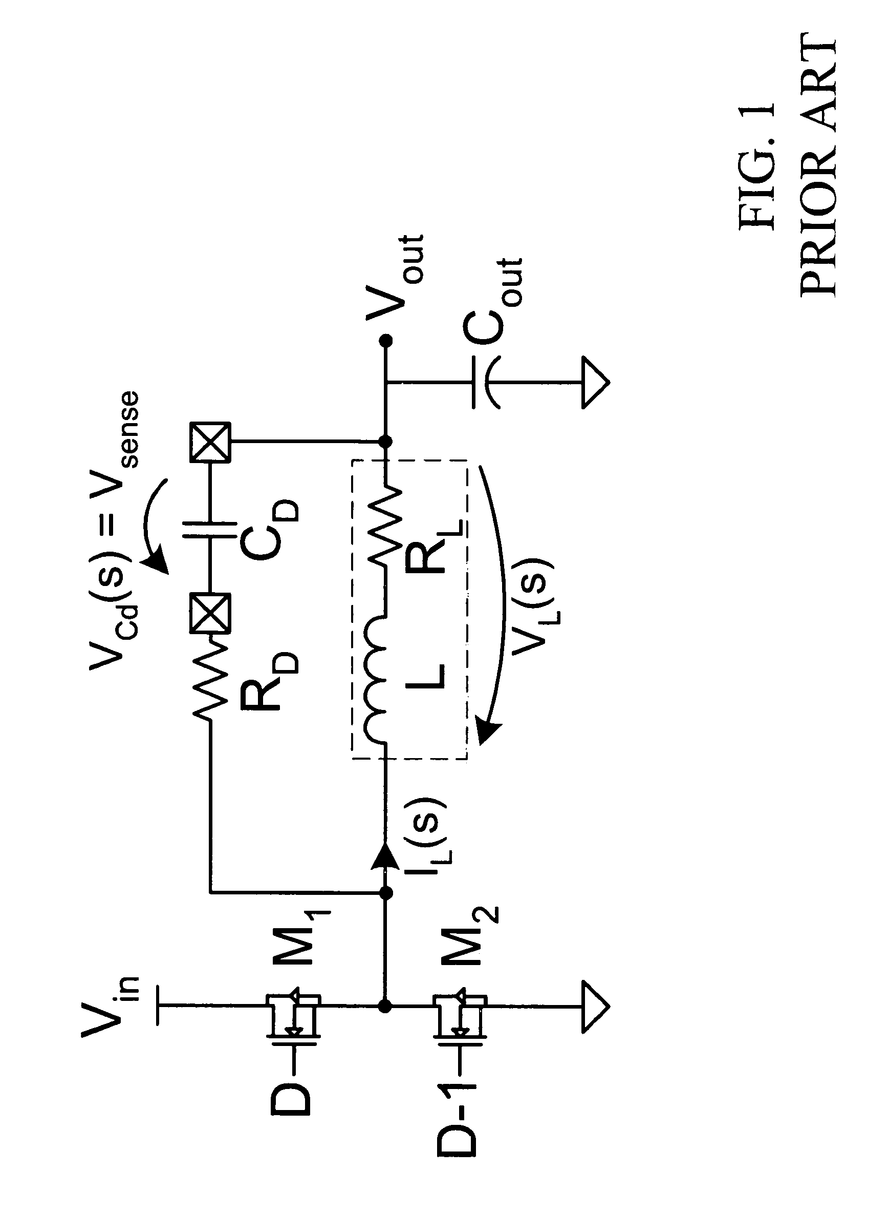 Method for regulating the time constant matching in DC/DC converters