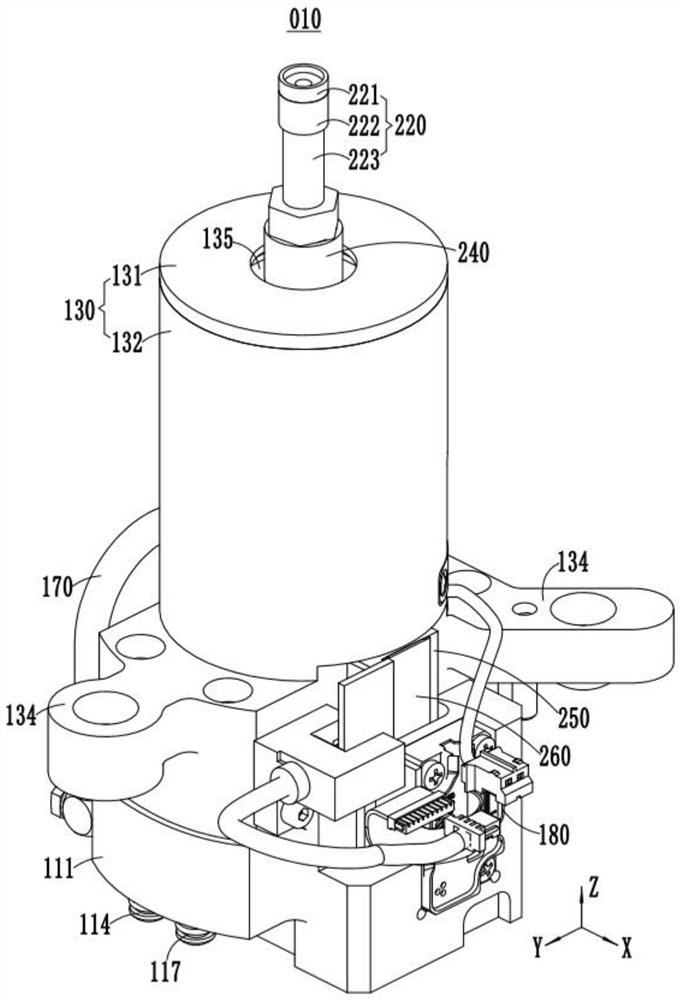 Silicon wafer adsorption unit and silicon wafer transmission device