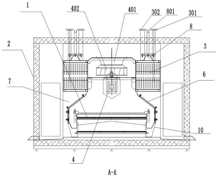 Impact tunnel quick freezer