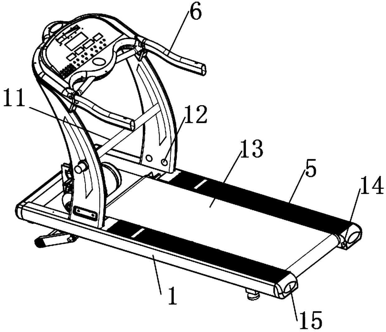 Intelligent treadmill based on biometric feature recognition