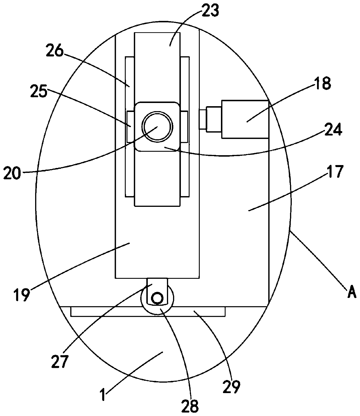 An adjustable safety precise positioner for skin laser treatment