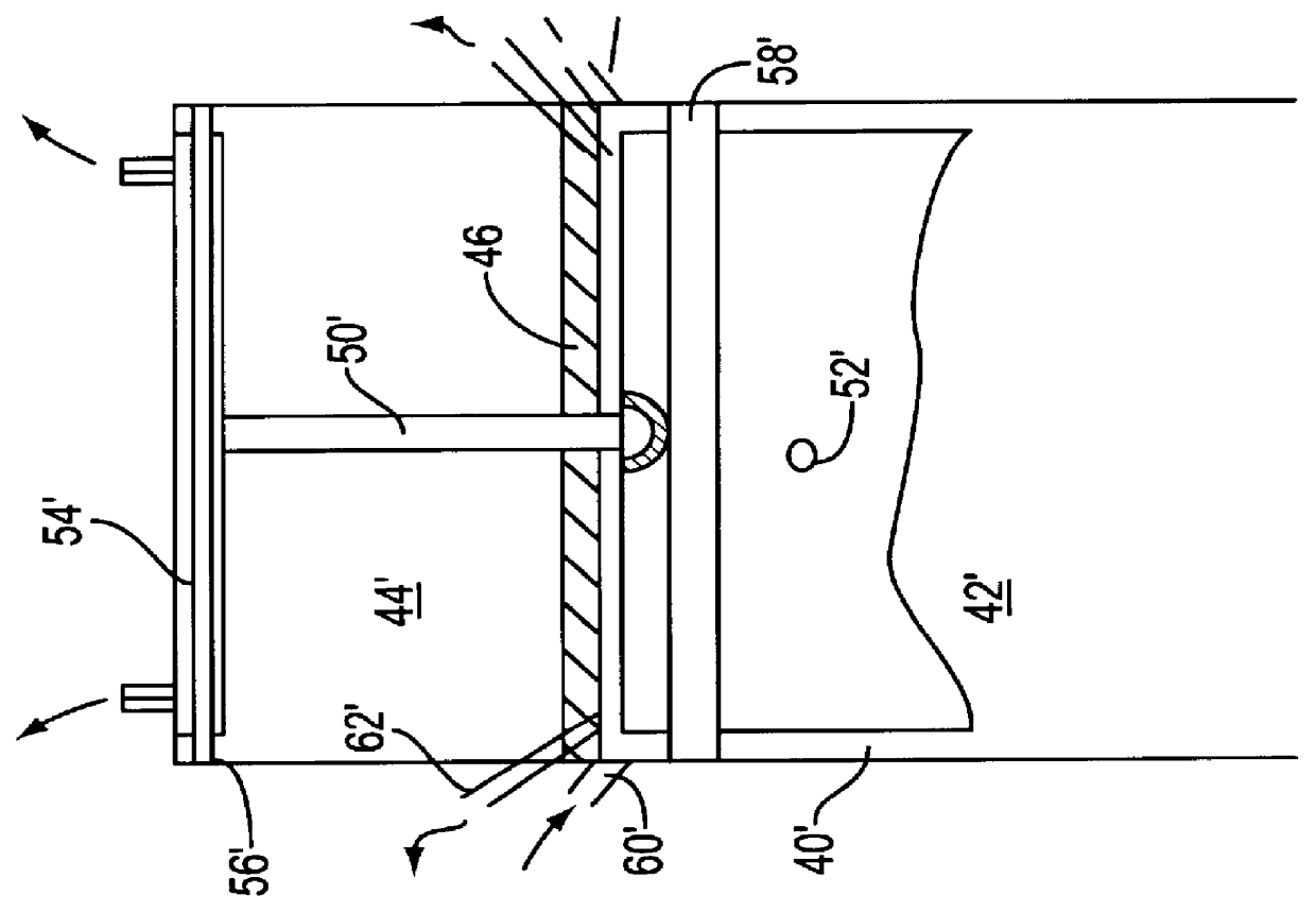 Oil-less/oil-free air brake compressor with a dual piston arrangement