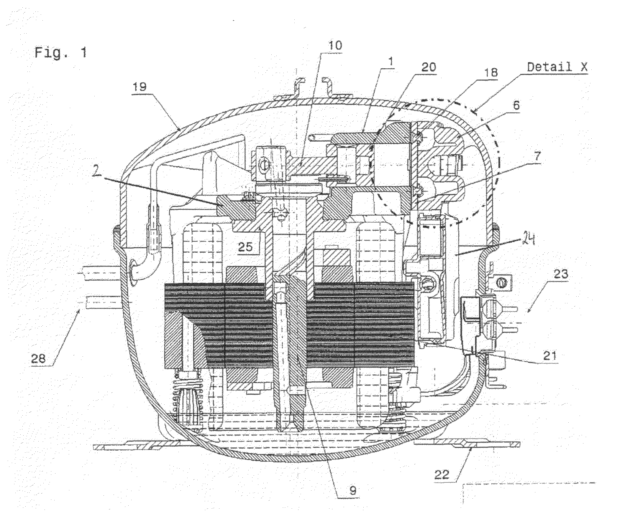 Refrigerant compressor