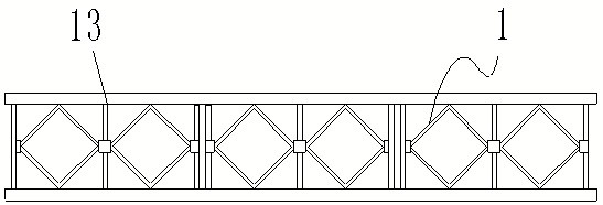 Bailey truss structure and its construction method