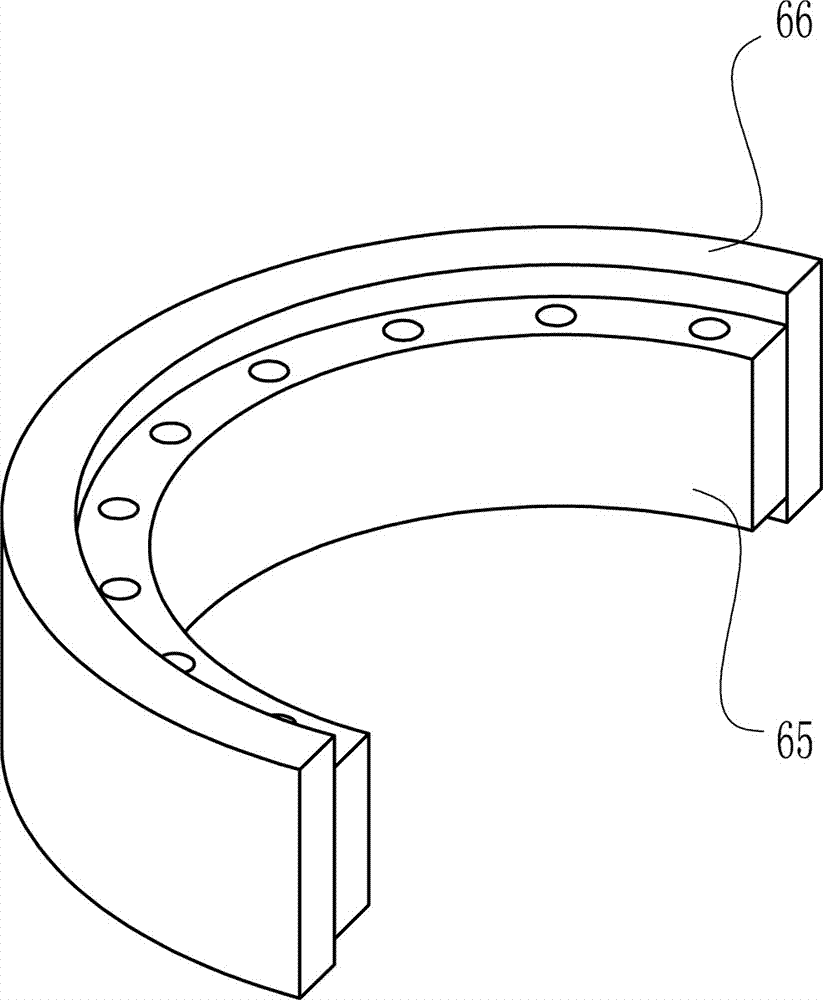 Precipitation apparatus convenient to clean and used for precipitation of rare-earth ore