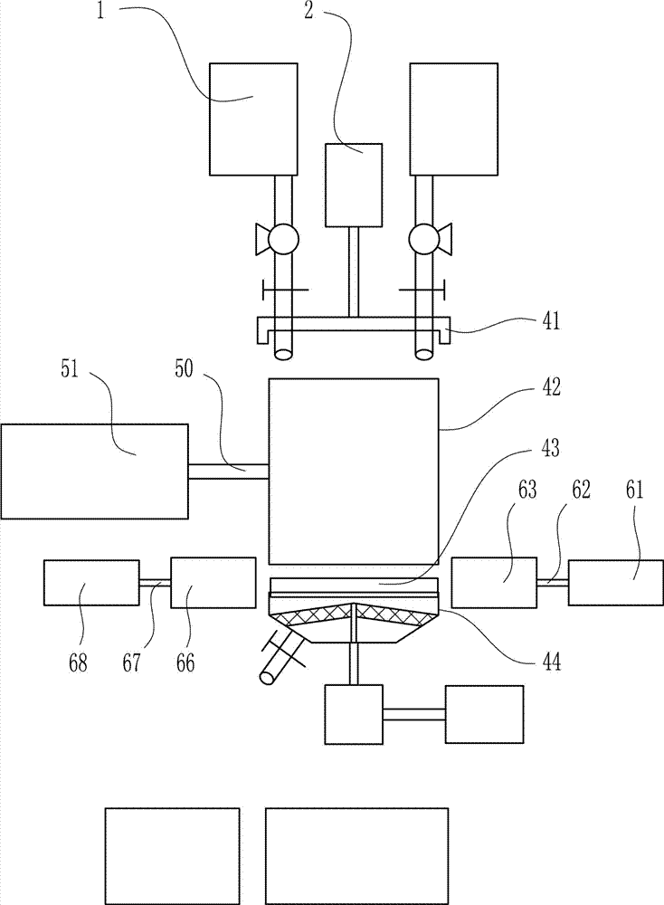 Precipitation apparatus convenient to clean and used for precipitation of rare-earth ore