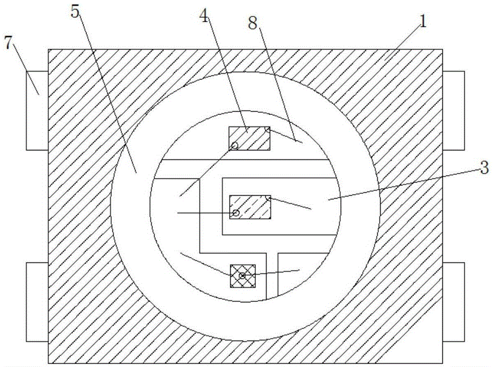 SMD outer package type LED