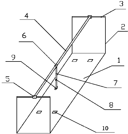 SMD IC welding and fixing device