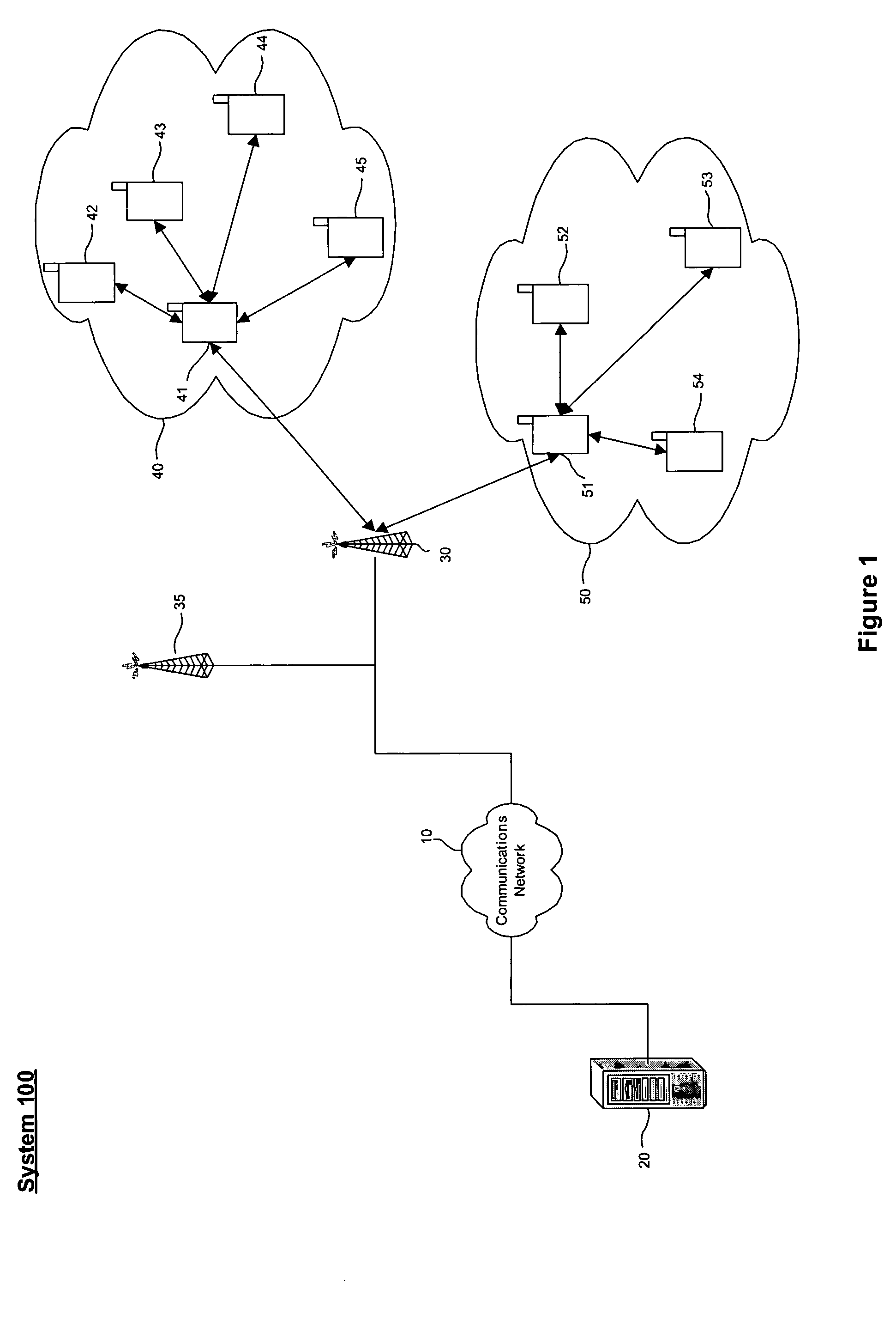 System and method for clustering wireless devices in a wireless network